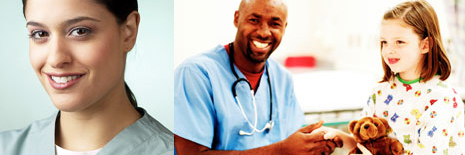 College of Health Care Professions student